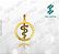 Arquivo de Pingente Medicina - Formato DXF - Tamanho 30 mm - Imagem 1