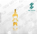 Pacote de Arquivos de Pingentes Casal Meninos e Meninas N° 2- Formato DXF - Tamanho 20 mm - Imagem 9