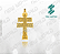 Pacote de Arquivos para Cruz com Oração - Formato DXF - Tamanho 30 mm - Imagem 3