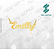Arquivo de Pingente Nome Emilly - Formato DXF - Altura 11 mm - Imagem 1