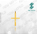 Pacote de Arquivos de Pingente de Crucifixos N°1 - Formato DXF - Tamanho 30 mm - Imagem 8
