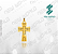 Pacote de Arquivos para Crucifixo N°6  - Formato DXF - Tamanho 30 mm - Imagem 11