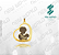 Arquivo de Pingente Coração de Mãe em Baixo Relevo N°10 - Formato DXF - Tamanho 25 mm - Imagem 1