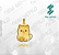 Arquivo de Pingente de Gatinho N°10 - Formato DXF - Tamanho 30 mm - Imagem 1
