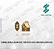 Arquivo de Emblema ADM de Negócios Imobiliarios - Formato DXF - Tamanho 8 mm - Imagem 1