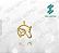 Arquivo de Pingente Cavalo e Cachorro - Formato DXF - Tamanho 30 mm - Imagem 1