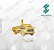 Arquivo de Pingente de Caminhão Mercedes 2 - Formato DXF - Tamanho 30 mm - Imagem 1