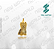 Arquivo de Pingente Cachorro Yorkshire Terrier - Formato DXF - Tamanho 30 mm - Imagem 1