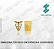 Arquivo de Emblema de Técnico em Ciências Contabeis - Formato DXF - Tamanho 8 mm - Imagem 1