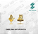 Arquivo de Emblema de Naturopatia - Formato DXF - Tamanho 8 mm - Imagem 1