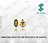 Arquivo de Emblema de Gestão de Serviços de Saúde - Formato DXF - Tamanho 8 mm - Imagem 1