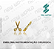 Arquivo de Emblema de Instrumentação Cirúrgica - Formato DXF - Tamanho 8 mm - Imagem 1