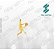 Pacote de Arquivos de Pingentes Beach Tennis - Formato DXF - Tamanho 25 mm - Imagem 3