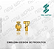 Arquivo de Emblema de Design de Produtos - Formato DXF - Tamanho 8 mm - Imagem 1
