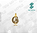 Arquivo de Pingente Lua com Ankh e Olho de Hórus - Formato DXF - Tamanho 30 mm - Imagem 1