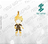 Pacote de Arquivos de Pingentes Meninos N°3 - Formato DXF - Tamanho 22 mm - Imagem 11