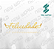 Arquivo de Pingente Palavra Felicidade - Formato DXF - Largura 64 mm - Imagem 1