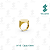 Arquivo de Anel Caixa Octogonal N°19 - Formato DXF, SVG - Tamanho 19 mm (para chapa de 0,5mm) - Imagem 1