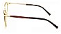 Óculos Armação Ana Hickmann Metal Feminino Ah139407a Vinho - Imagem 3