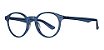 Óculos Armação Hb 0397 Masculino Hexagonal Redondo Azul - Imagem 3