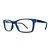 Óculos Armação HB 0430 Masculino Retangular Translucido Azul - Imagem 1