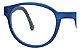 Óculos Armação HB M.010466 C.0699 Masculino Redondo Azul - Imagem 6