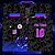 Template Camisa - InterClasse Fox lilas grunge 24 - Vetor - Imagem 1