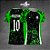 Template Camisa -  Tigre IA verde 25 - Vetor - Imagem 1