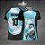 Template Camisa - Escorpião IA azul 25 - Vetor - Imagem 1