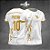 Template Camisa - SFenix simples dourada 25 - Vetor - Imagem 1
