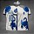 Template Camisa - Escorpião blue fire 25 - Vetor - Imagem 1