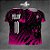 Template Camisa - Pantera Olhos fire pink 25 - Vetor - Imagem 1