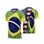 Template Camisa - Brasil Personalizado ref 55 - ARTE VETOR CDR - Imagem 1