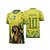 Template Camisa - Arara verde - Brasil floral 2026 - Vetor - Imagem 1