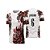 Template Camisa - Coruja Floral vermelha 2026 - CDR Vetor - Imagem 1