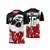 Template Camisa - Falcão Black red 2026 - CDR Vetor - Imagem 1