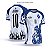 Template Camisa - Arara fire azul ref 904 - CDR Vetor - Imagem 1