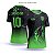 Template Camisa - Fênix verde ref 916 - CDR Vetor - Imagem 1