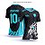 Template Camisa - Tigre branco blue ref 935 - CDR Vetor - Imagem 1