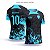 Template Camisa - Dragão grunge azul ref 937 - CDR Vetor - Imagem 1