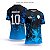 Template Camisa - Dragão Grunge azul ref 943 - CDR Vetor - Imagem 1