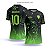 Template Camisa - Leâo verde ref 961 - CDR Vetor - Imagem 1