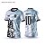 Template Camisa - Lobo Gr azul ref 1021 - CDR Vetor - Imagem 1