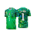 Template Camisa Futebol Coreia do Sul Goleiro I 2026-28 01 - Vetor - Imagem 1