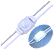 Micro Módulo LED 2835 1-LED 12MM 0,5W 10.000K SAMSUNG IP68 175º KOREIA 12V C/ Lente Injetado BRANCO FRIO 10000K Auto Brilho P/ Letras Caixa Luminosos IP68 - Imagem 1