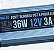 Fonte BLINDADA 36W 12V 3A IP67 Prova Dagua Premium 110V-220V Alimentação P/ LEDs 12Volts Cftv - Imagem 2