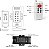 Controladora RGB RF 4.33MHZ 360W 30A 12v-24v Comando Analogico P/ Fita Leds - Imagem 5