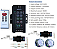 Controladora RGB RF 4.33MHZ 360W 30A 12v-24v Comando Analogico P/ Fita Leds - Imagem 2