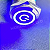 chave botão 19mm com trava Luz azul on off inox metal liga desliga universal 12v-24v 19mm - Imagem 2