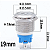 chave botão 19mm com trava Luz vermelho on off inox metal liga desliga universal 12v-24v - Imagem 5